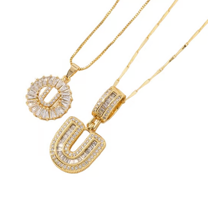 ✨Gold Alphabet Pendant Necklace