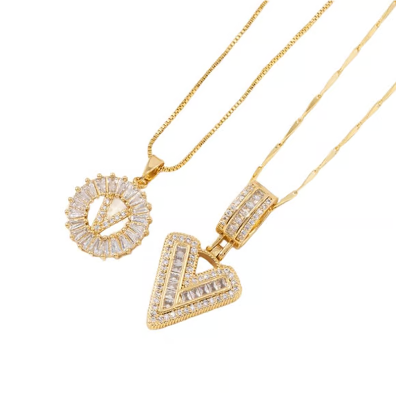 ✨Gold Alphabet Pendant Necklace