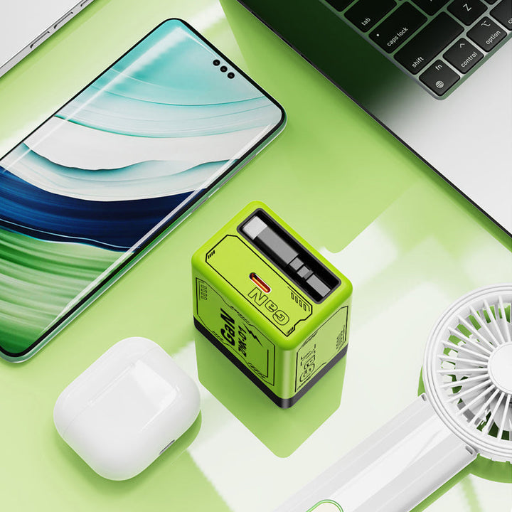 🎁 Hot Sale 50% OFF 🔥Quick charger adapter with retractable type C cable &amp; connector