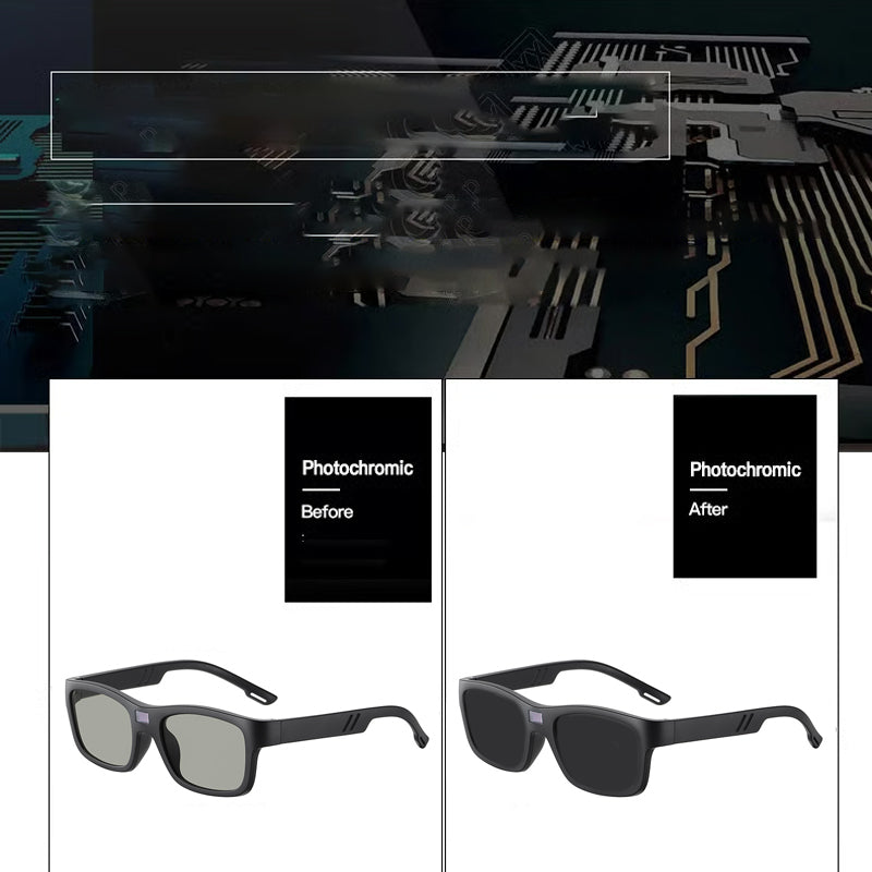 💥💥🏆Hot new models😎😎😎Classic Smart Photochromic Polarized Sunglasses