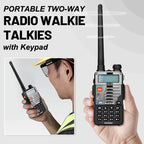 🔥Hot Sale-50% Off🔥Portable Two-Way Radio Walkie Talkies with Keypad