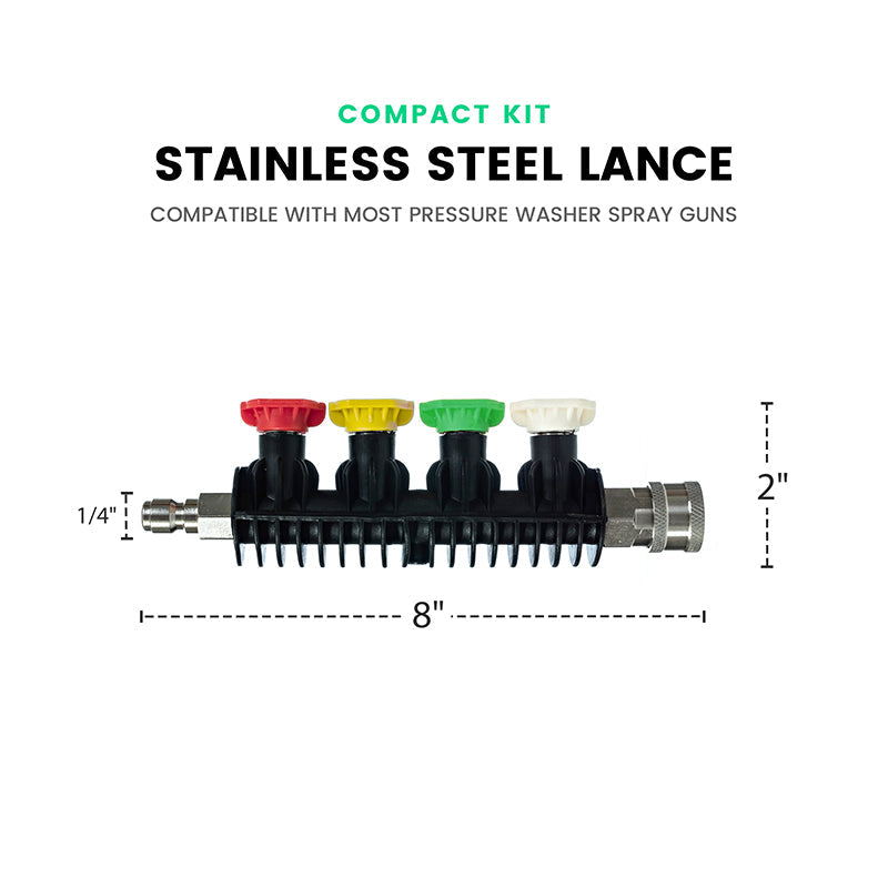 🌊Pressure Washer Wand Extension with Spray Nozzle