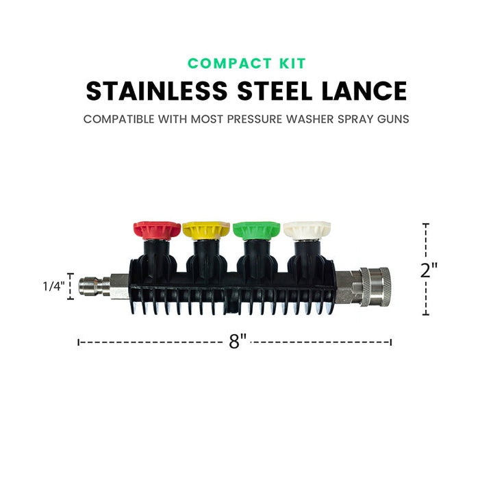 🌊Pressure Washer Wand Extension with Spray Nozzle