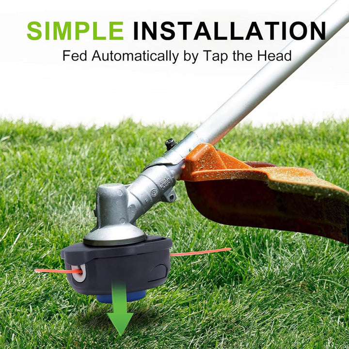 🔥 Universal Trimmer Head - Quick-Change Design Fits 90% of Weed Wackers!
