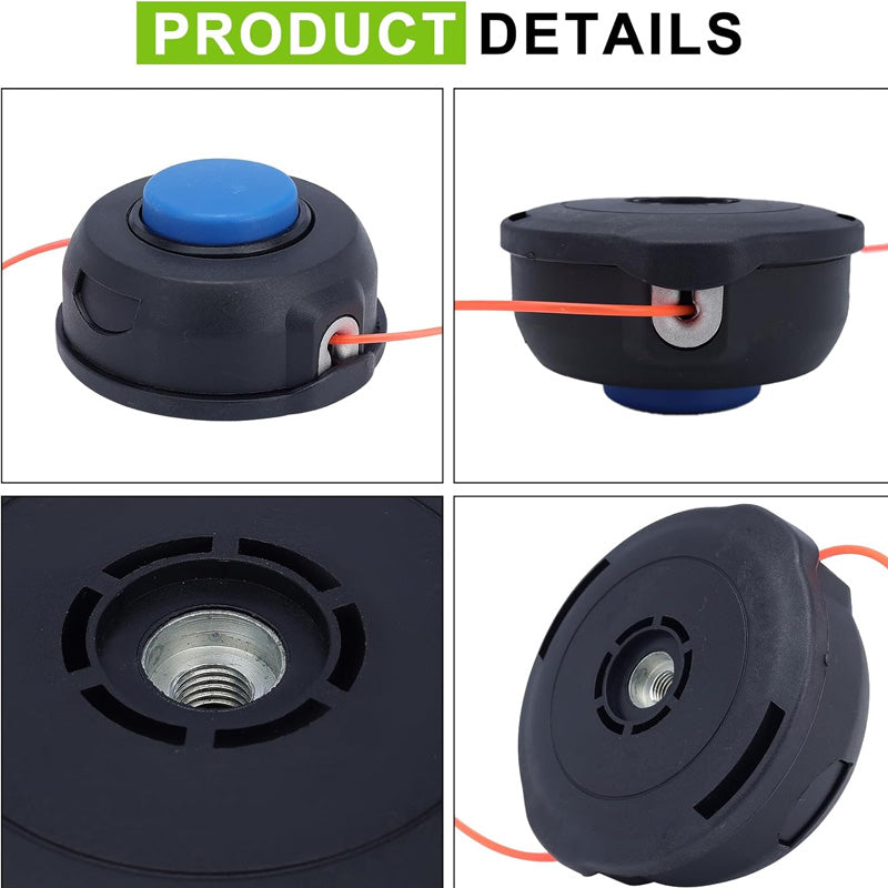 🔥 Universal Trimmer Head - Quick-Change Design Fits 90% of Weed Wackers!