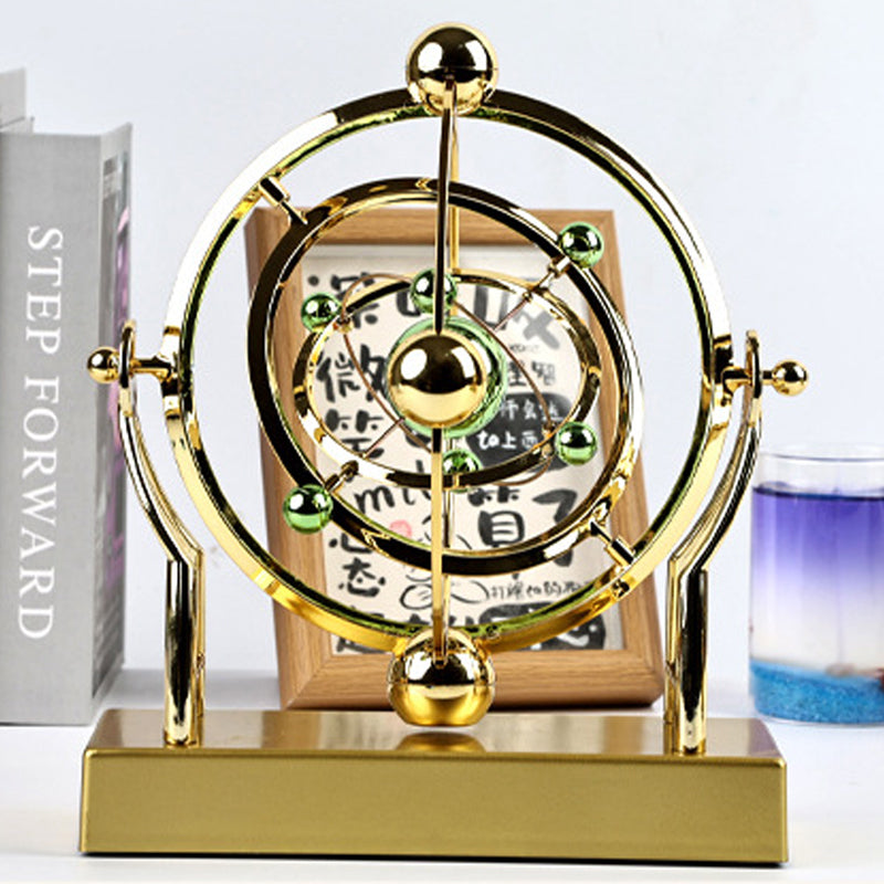 ⏳Spécial à durée limitée⌛Pendule à mouvement perpétuel en orbite céleste - Décoration rotative créative pour la maison