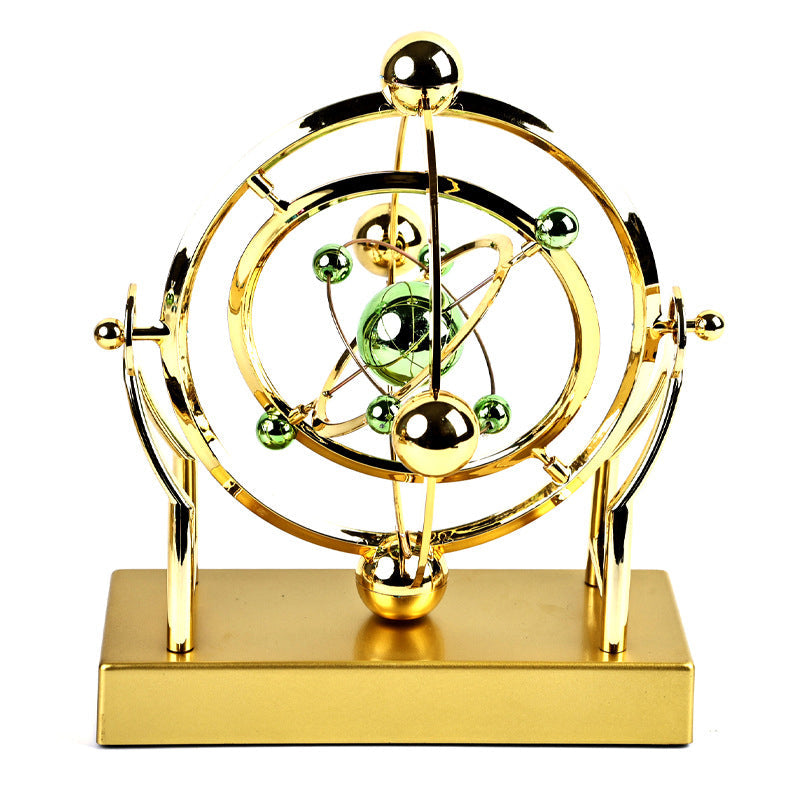 ⏳Spécial à durée limitée⌛Pendule à mouvement perpétuel en orbite céleste - Décoration rotative créative pour la maison