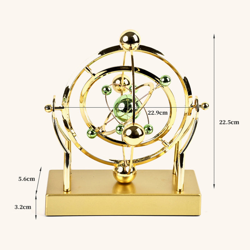 ⏳Spécial à durée limitée⌛Pendule à mouvement perpétuel en orbite céleste - Décoration rotative créative pour la maison