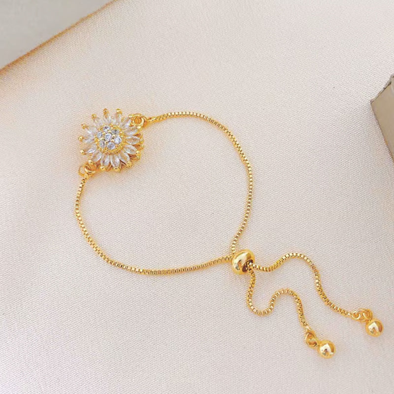 ✨✨⏳Time-limited Special⌛Delicate Fashion Sunflower Mood Bracelet