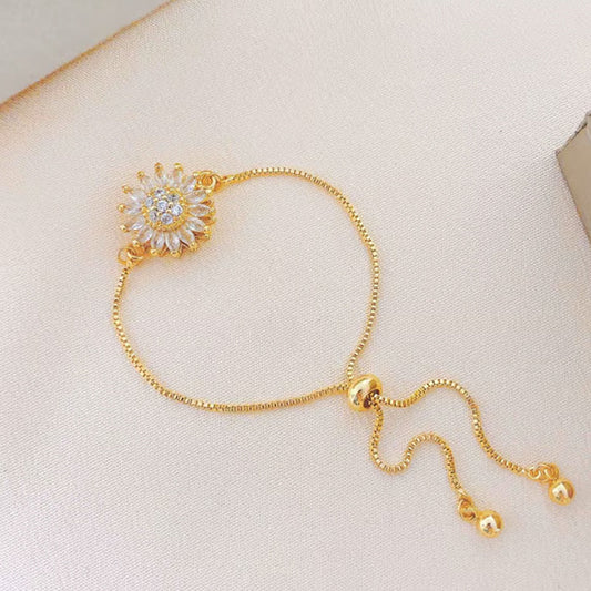 ✨✨⏳Time-limited Special⌛Delicate Fashion Sunflower Mood Bracelet