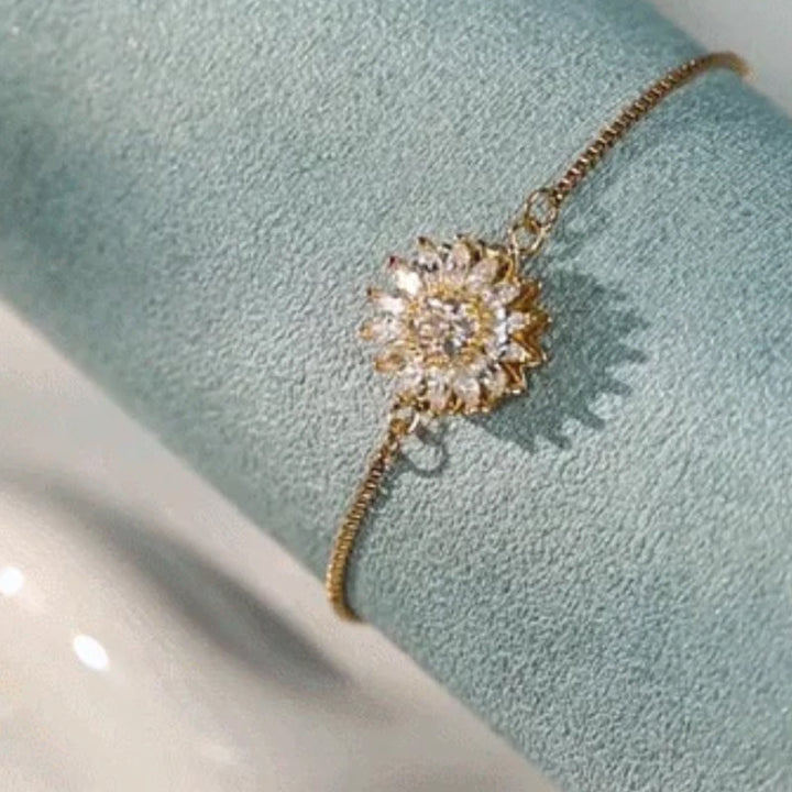 ✨✨⏳Time-limited Special⌛Delicate Fashion Sunflower Mood Bracelet