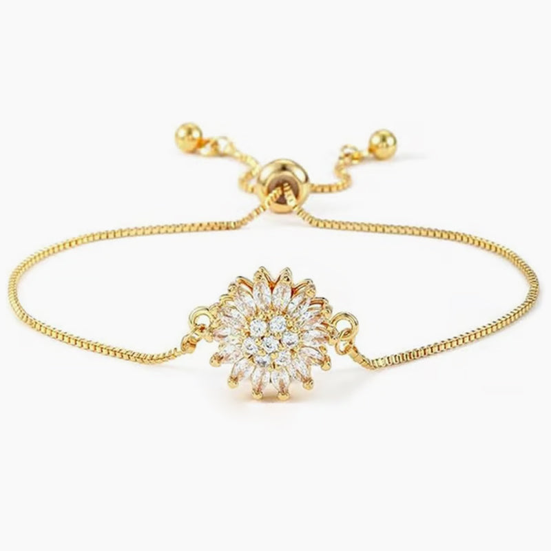 ✨✨⏳Time-limited Special⌛Delicate Fashion Sunflower Mood Bracelet