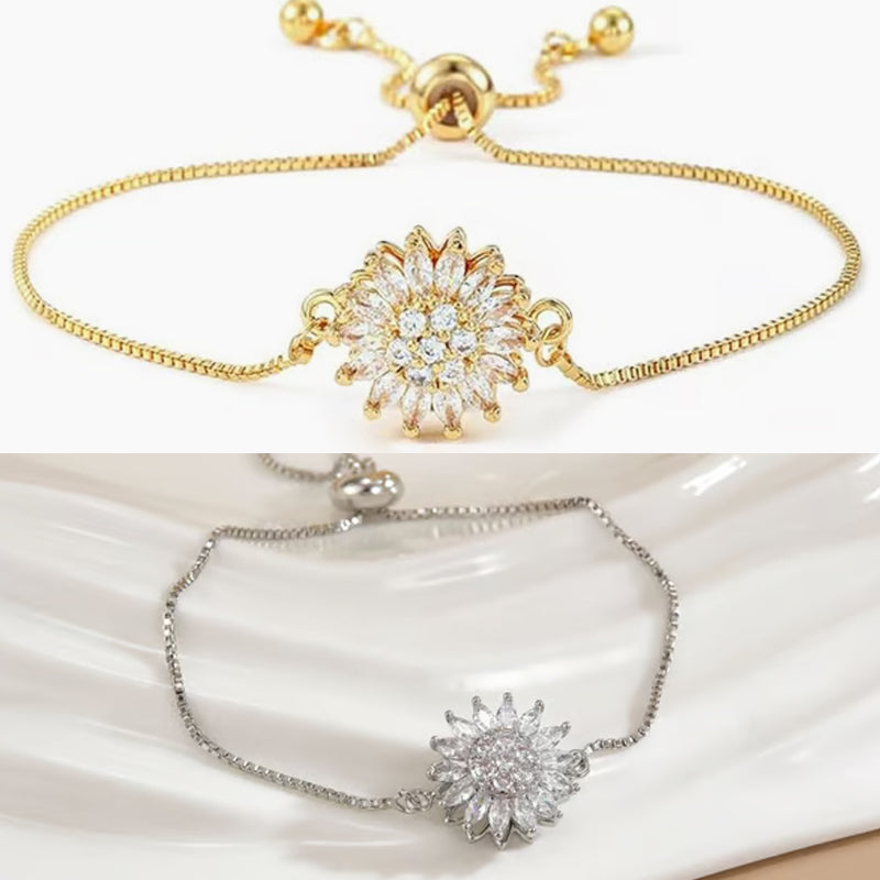 ✨✨⏳Time-limited Special⌛Delicate Fashion Sunflower Mood Bracelet