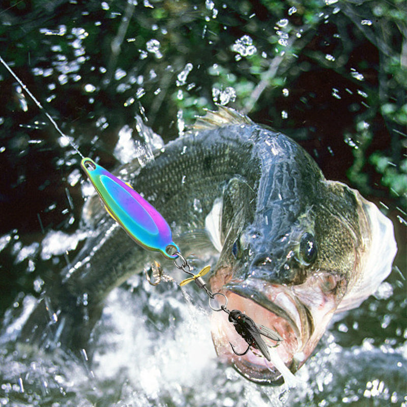 🔥VENTES D'ÉTÉ -50%🎣Leurre de pêche à hélice en métal pour attraper du poisson