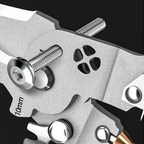 Multifunctional Foldable Wire Stripping Scissors with Electrical Test