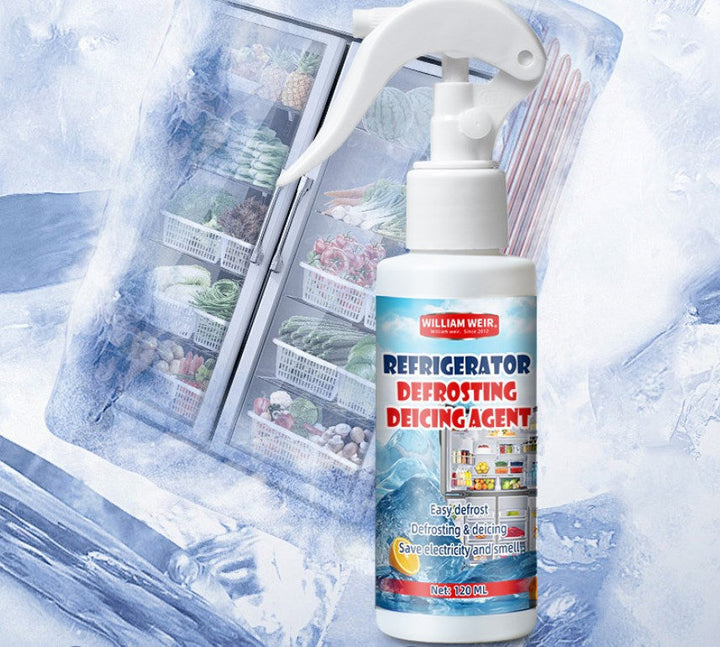 ⏳LAST DAY - Buy 2 Get 1 Free!!🧊Defrosting Spray for Fridge Freezer 🎁 Includes Free Spatula