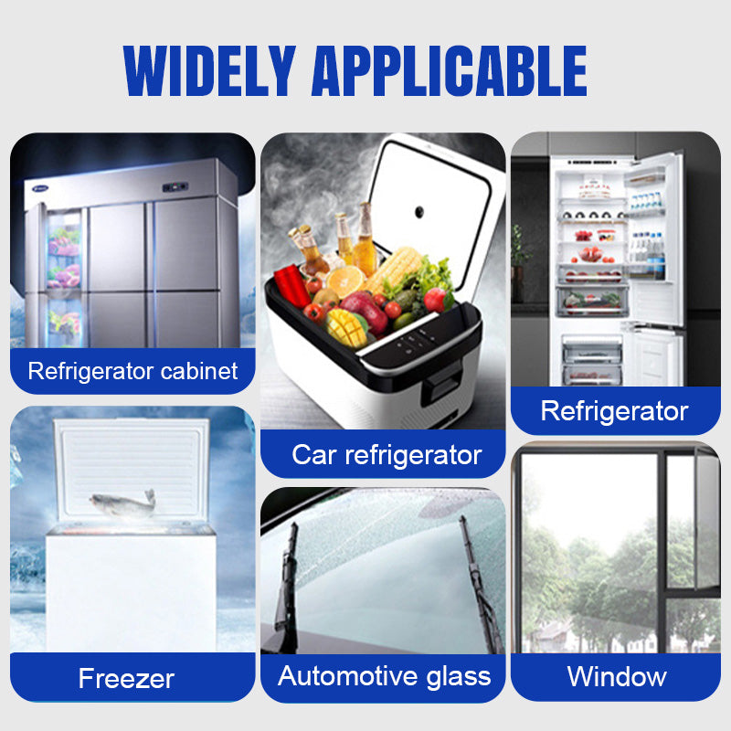 ⏳LAST DAY - Buy 2 Get 1 Free!!🧊Defrosting Spray for Fridge Freezer 🎁 Includes Free Spatula
