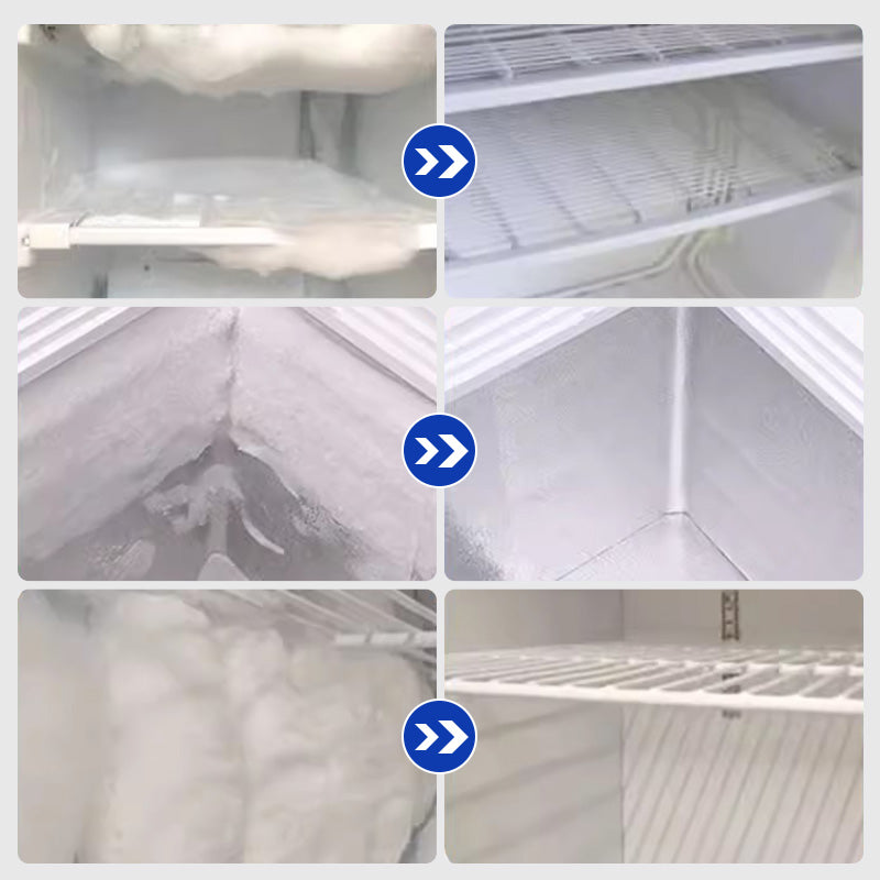 ⏳LAST DAY - Buy 2 Get 1 Free!!🧊Defrosting Spray for Fridge Freezer 🎁 Includes Free Spatula