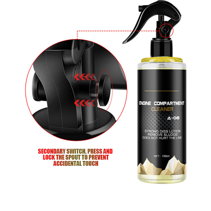 Automotive Engine Compartment Cleaner