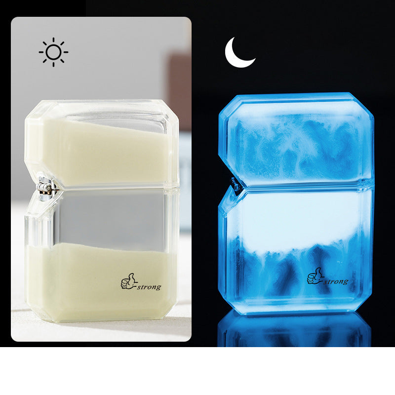 🔥2025 HOT SALE🔥Creative Flowing Sand Nightlight Lighter - Unique & Atmospheric✨