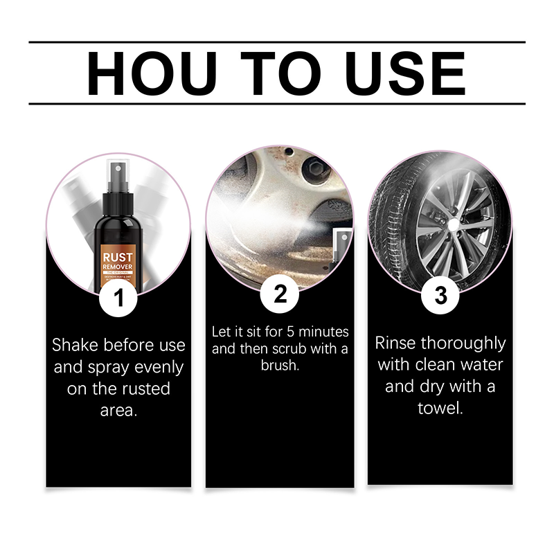 🧰 Multi-purpose rust removal spray 🚀gentle and efficient ✨