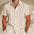 🌞2025 Summer New Arrivals🌸Men's Casual Button-Down Short Sleeve Shirt