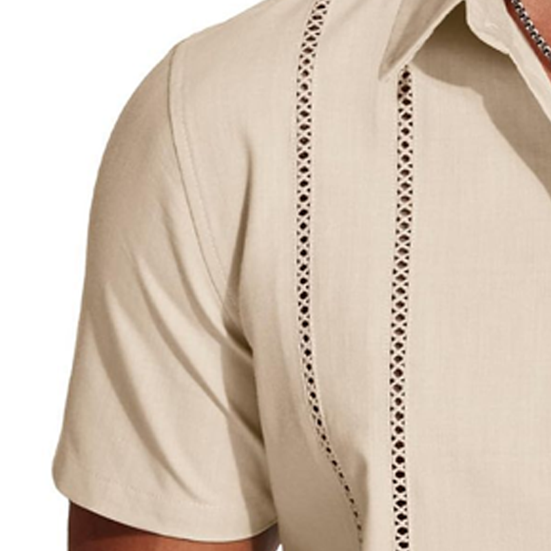 🌞2025 Summer New Arrivals🌸Men's Casual Button-Down Short Sleeve Shirt
