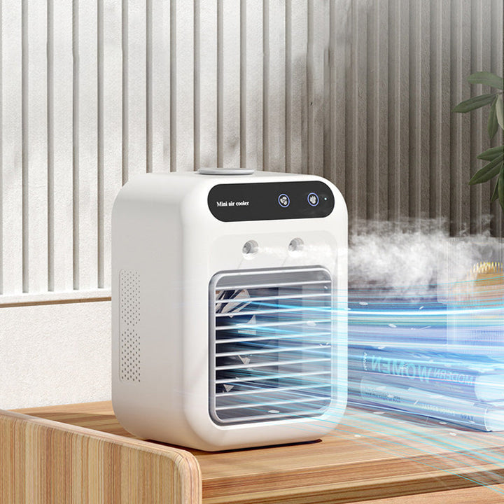 🎉¡Nuevos productos de 2025 en oferta!✨Mini aire acondicionado portátil con humidificador y enfriador, ultra silencioso. &amp;  Ahorro de energía
