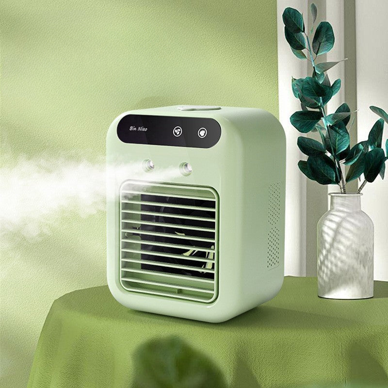 🎉2025 New Products Hot Sale✨Mini Portable Air Conditioner Cooler Humidifier,Ultra-Quiet & Energy Saving