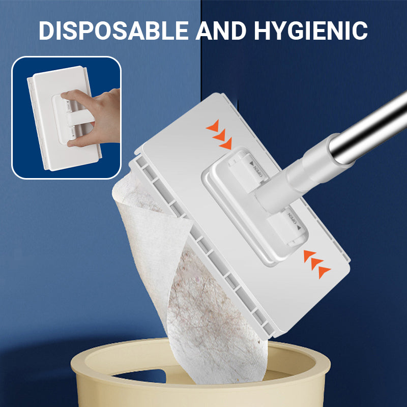 💦Viimeisen päivän myynnit 50% POIS🧹Kertakäyttöinen pölymoppi ja 4 uudelleenkäytettävää liinaa