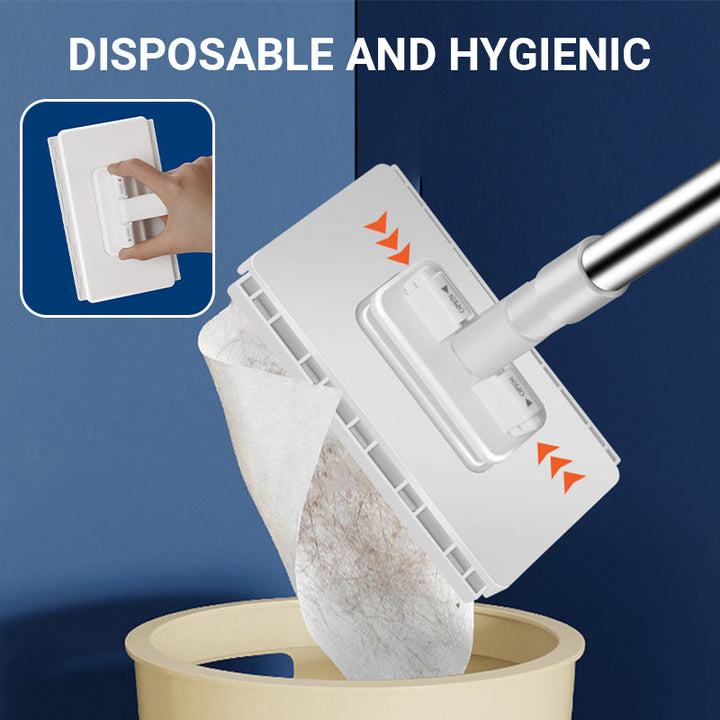 💦Viimeisen päivän myynnit 50% POIS🧹Kertakäyttöinen pölymoppi ja 4 uudelleenkäytettävää liinaa