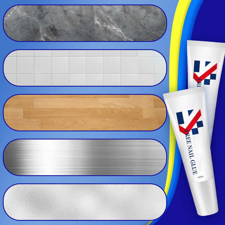 Powerful Mold-Resistant White No-Nail Adhesive