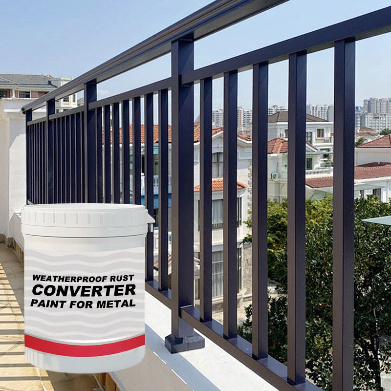 Weatherproof Rust Converter Paint for Metal