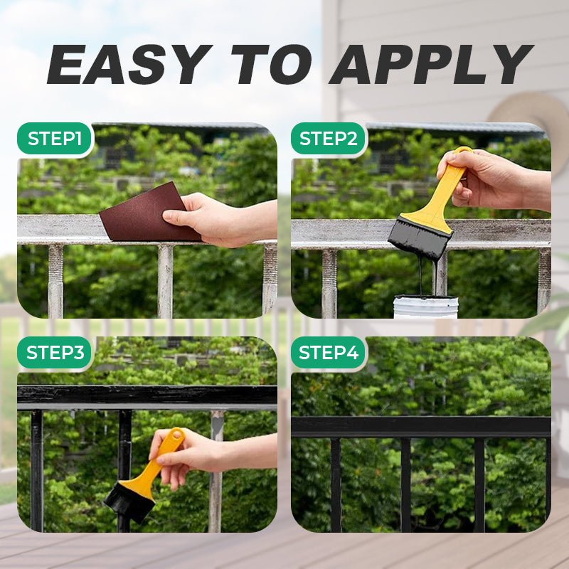 Weatherproof Rust Converter Paint for Metal