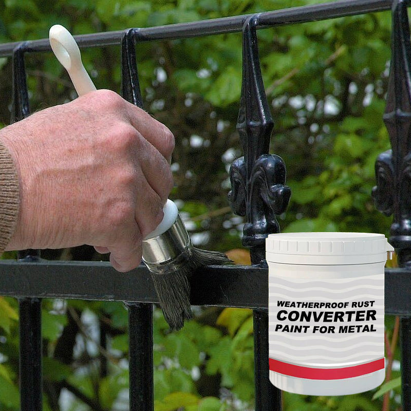Weatherproof Rust Converter Paint for Metal