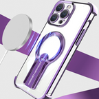 Magnetic Kickstand Phone Case with Glossy Finish