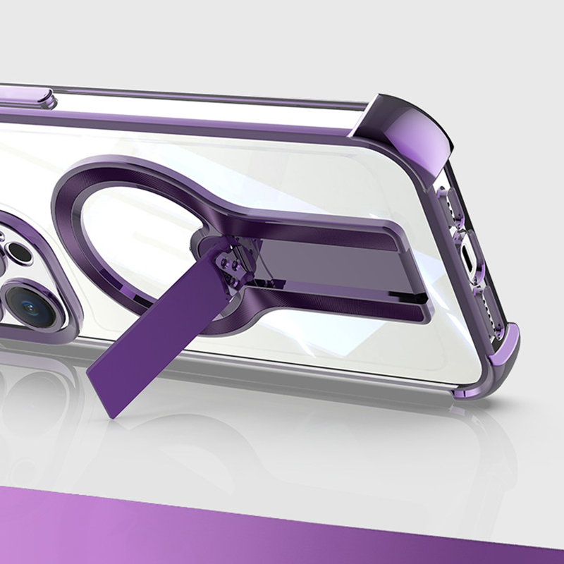 Magnetic Kickstand Phone Case with Glossy Finish
