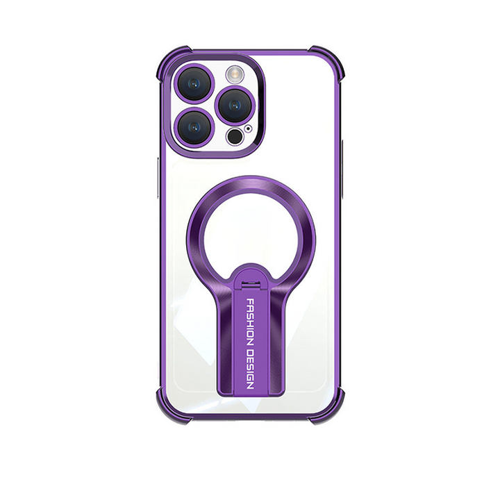 Magnetic Kickstand Phone Case with Glossy Finish