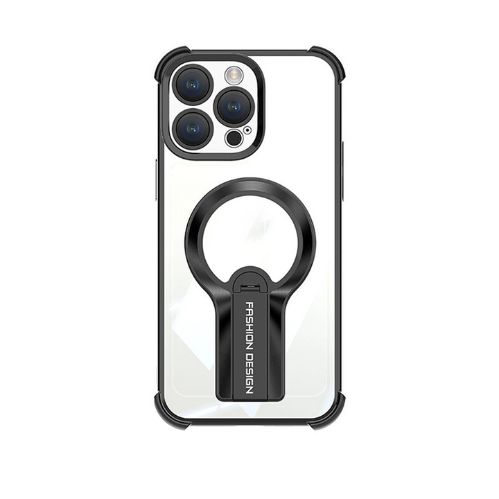 Magnetic Kickstand Phone Case with Glossy Finish