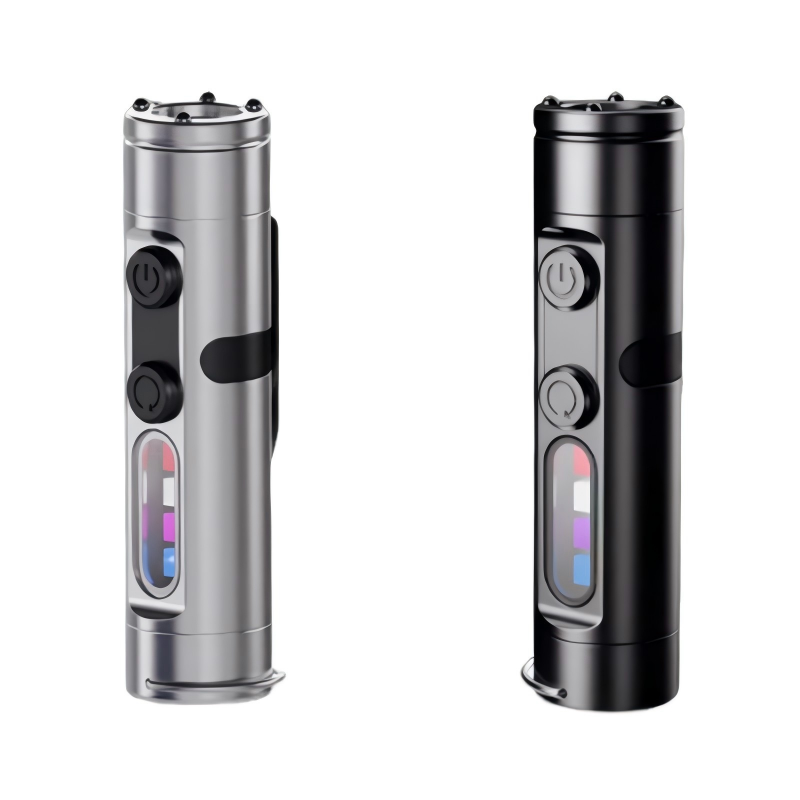 🔥Global Hot Selling🔥Multifunctional Rechargeable Magnetic Mini Keychain Flashlight🎉