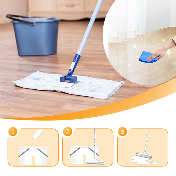 Quick-Drying &amp; Stain-Removing Floor Cleaner with Long-Lasting Fragrance