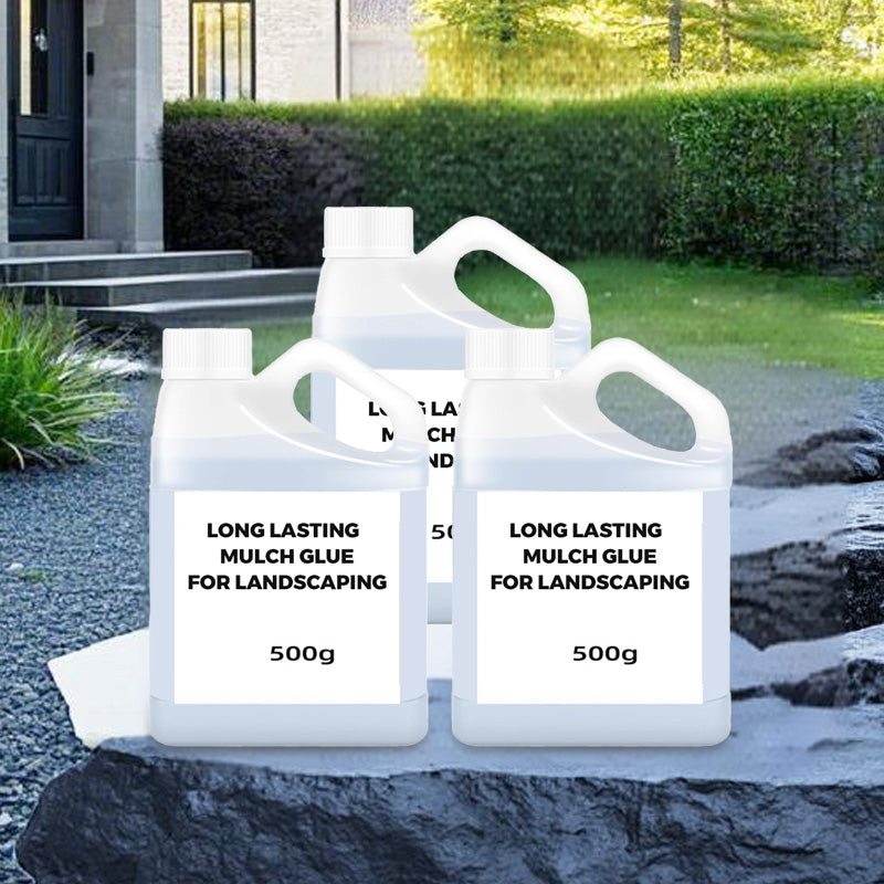 Langvarig mulchlim for landskapsarbeid