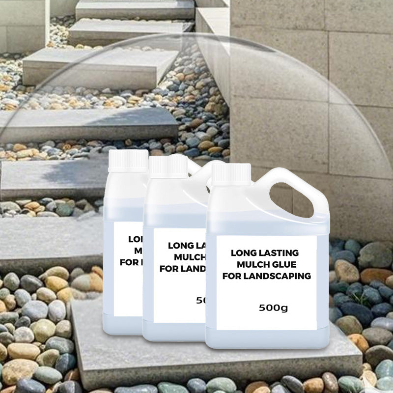 Langvarig mulchlim for landskapsarbeid