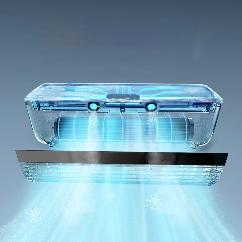 Universal Desktop & Wall-Mountable Mini Ice Mist Air Conditioner