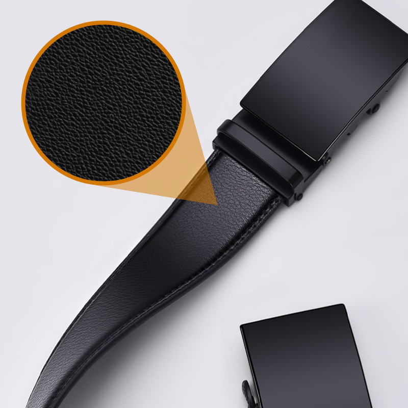 Men’s Adjustable Ratchet Belt for Casual & Dress Wear