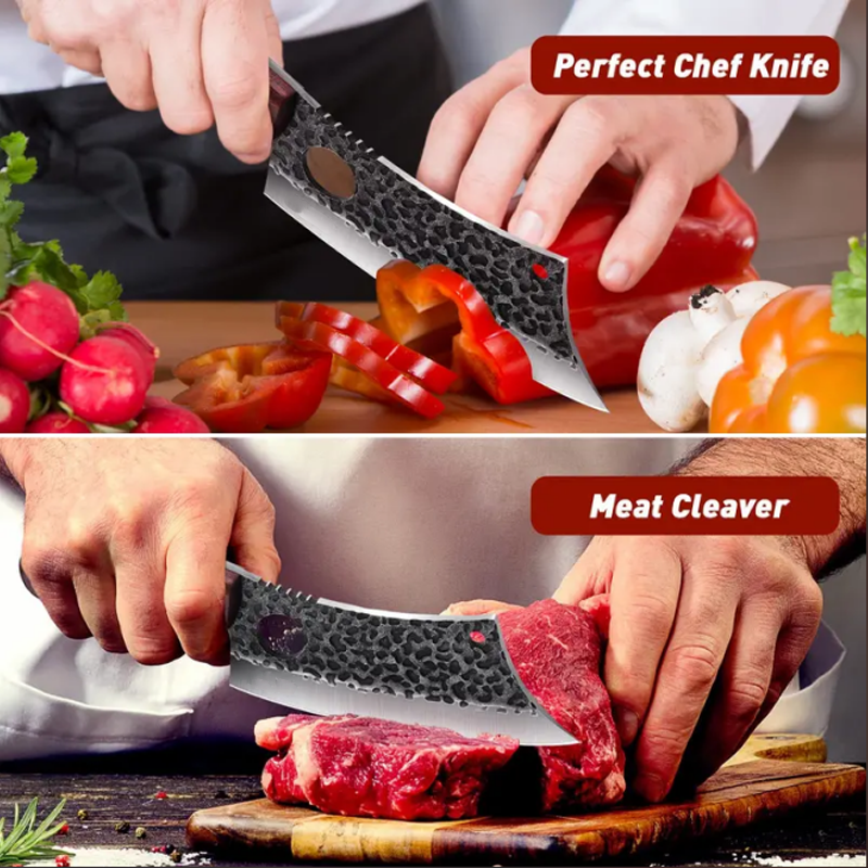 🏆Multi-Functional Meat Cleaver for Cooking
