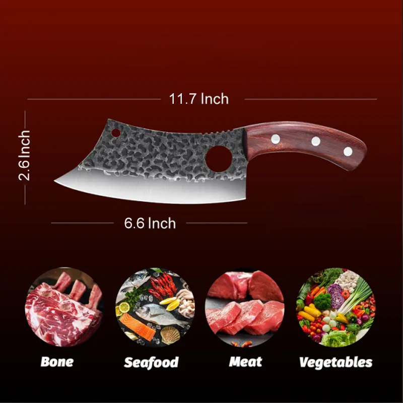 🏆Multi-Functional Meat Cleaver for Cooking
