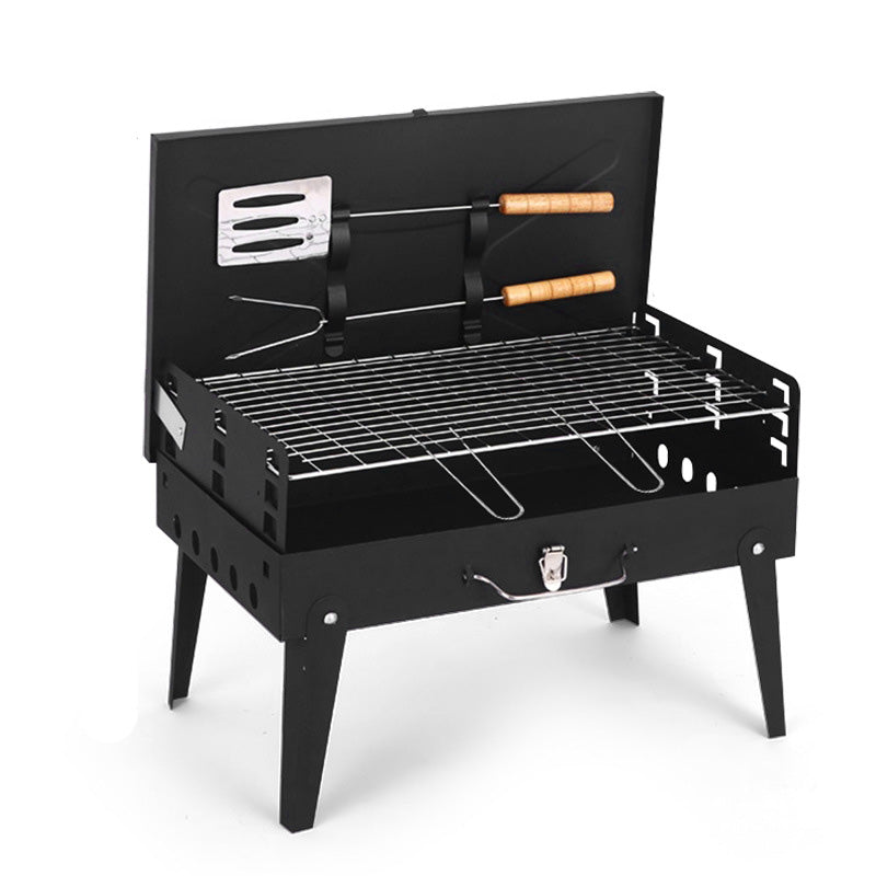🔥Portable Folding Charcoal Grill for Outdoor Cooking🍖