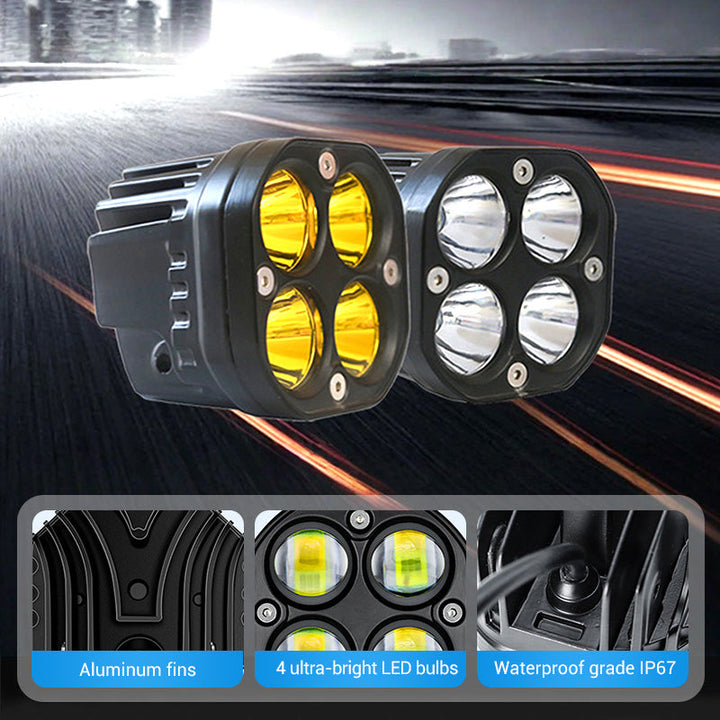 🔥Uusi kuuma myynti❤️‍🔥 4-LED-kirkas kohdevalo