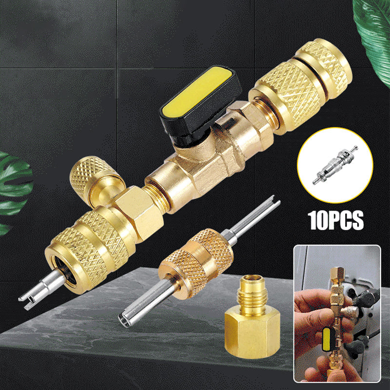 AC Valve Core Removal Tool with SAE 1/4 & 5/16 Port